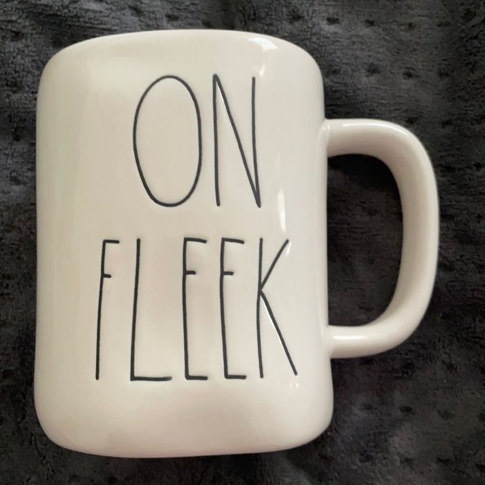 NWT Rae Dunn “On Fleek” mug